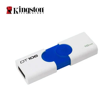 Kingston USB Flash Drive DT106 Pendrive usb3.1 16GB 32GB U Diska, usb Pen Drive 16gb 32gb Atmiņas Flash Memoria