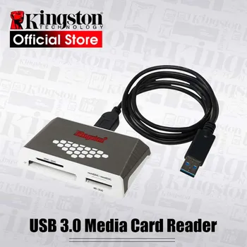 Kingston USB3.0 Mediju Lasītājs SD TF CF Karšu Lasītājs, UHS-I) Multi-funkciju Flash Atmiņas Kartes Hi-Speed Media All-in-one Ārējo USB