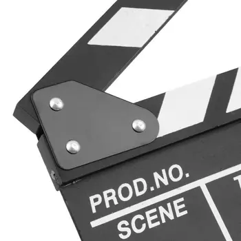Koka Holivudas Kinorežisors Video Sižeta Filma Clapper Valdes Radošās Fotografēšanas Aksesuārus Apdare Clapperboard Mājas Dekoru