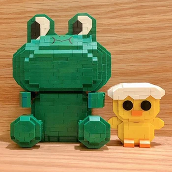 LOZ 9240 Karikatūra Varde Vistu Olu Dzīvnieku Draugs 3D Modelis DIY Mazo Mini Dimanta Bloki, Ķieģeļi Celtniecības Rotaļlieta Bērniem, kas nav Kaste