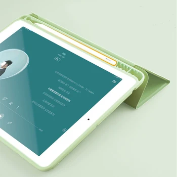 Lietā par iPad Pro 11 2020. Gadam, Triecienizturīgs Magnētisko ar Zīmuļa Turētājs Aizmugurējā Vāciņa Ipad pro 11 2. Paaudzes A2228 A2068 A2230