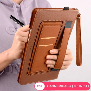 Luksusa PU Leather Flip Case For Xiaomi Mi Pad, 4 plus 10.1 collu Planšetdatora Gadījumā xiaomi Mi Pad4 Mipad 4 lieta Smart Cover pad4 capa