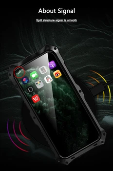 Luphie Zīmols, Oriģināls Dizains, Koncepcija, sporta automašīnu, Smago Putekļu Metāla, Alumīnija aizsargātu tālruņa lietu vāku iPhone 11 Pro/XS/XR gadījumā