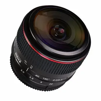 Meike 6.5 mm Ultra Platleņķa f/2.0 Fisheye Objektīvs Nikon N1 mount Mirorrless Kamerai J1/J2/J3/J5/V1/V2 Sony E-mount Panasonic M4/3