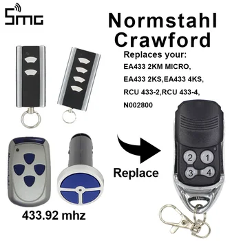 Normstahl Crawford garāžas tālvadības Normstahl EA433 tālvadības garāžas durvju 433.92 mhz ritošā kodu, tālvadības vārti kontrole