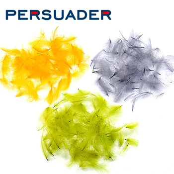 PERSUADER 8optional krāsas CDC ūdensizturīgs spalvām lidot ar piesaisti lido Cul De canard/muca pīļu indumentum sauso mušu ēsmu materiāliem