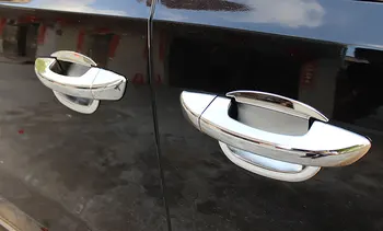 Par SEAT Alhambra Mk2 (7N) Chrome Durvju Roktura Vāciņš 2010-2016 ABS Plastmasas Piederumi Car Styling