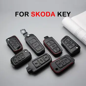 Par Skoda Octavia A5 A7 Straujo Sniega Fabia Lielisku Kodiaq Auto Keychain Keyring Keyfob Atslēgu Ķēdes Gredzena Atslēga, Lietu Vāku Auto Stils