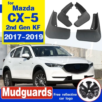 Priekšā, Aizmugurē Auto Dubļu Sargi Priekš Mazda CX-5 CX5 2nd Gen KF 2017 2018 2019 Mudflaps Šļakatu Dubļu Sargi Atloks Dubļusargi Auto Piederumi