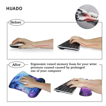 Rokas Mouse Pad Klaviatūras Peles Paliktnis Ar Gumijas Rokas Balsts Galda Datoru Mat Biroja Datoru, Klēpjdatoru
