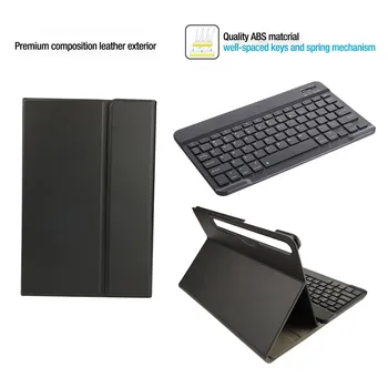Samsung Galaxy Tab S6 10.5 2019 SM-T860/T865 Tastatūras Gadījumā Slim Stāv Segtu Portatīvo Darbvirsmas Office Izklaides Accessorie