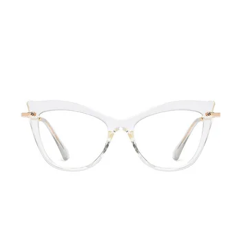 Sexy TR90 Sakausējuma Cat Eye Briļļu Rāmji Sieviešu Modes Zīmola Brilles Optiskās Brilles, Briļļu Rāmis Briļļu Aksesuāri Oculos
