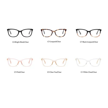 Sieviešu Kaķa Acs Briļļu Rāmji Modes Skaidrs, Brilles Dāmas Retro Brilles Zīmola Dizainere Skaidrs, Lēcas, Briļļu Vienkāršā Brilles