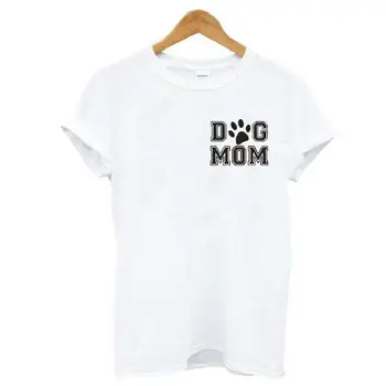 Sieviešu T Krekls Smieklīgi Suņu Mamma Vēstuli Izdrukāt Modes Īsām Piedurknēm Harajuku Tee Kreklu Femme Gadījuma Plus Lieluma Krekls, T Krekls, Sieviešu Topi,