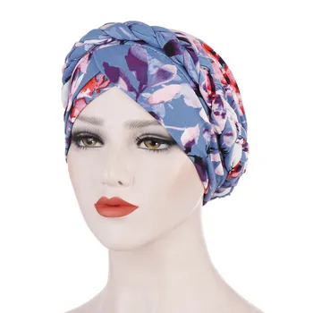 Sieviešu Ziedu Lentu, Indija Cepuri Musulmaņu Savirmot Vēža, Chemo Beanie Turban Wrap Klp modes ērtu Mīksto Wrap Klp cepures Petena