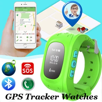 Smart Drošu OLED Bērniem Q50 GPS Watch SOS Zvanu rokas Pulkstenis Bērnu Finder atrašanās vietas Noteicējs Bērnu Anti Zaudēja Monitors SeTracker Smartwatch