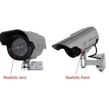Solar Power LED CCTV Kameras Viltus Drošības Kameras Āra Lelli Uzraudzības