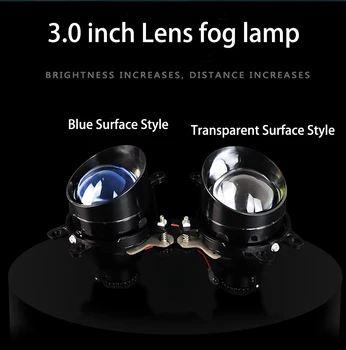 Super bright Lēca Miglas lukturis Montāža, Xenon LED 55W 9600LM Miglas lukturis Toyota Corolla Verso Camry RAV 4 Yaris Verso Avensis S