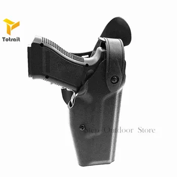 TOtrait Safariland Jostas Maciņš Glock Pistole Vidukļa Maksts Glock 17 19 22 23 31 32 Airsoft Pistoles Maksts Labās Rokas Maksts