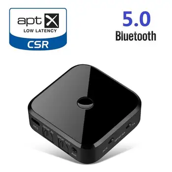 TX16 Bluetooth Audio Uztvērējs, Raidītājs Apt-x HIFI Bezvadu Audio Adapte SPDIF Optiskā Šķiedras Viedtālruņa PC, TV Austiņas
