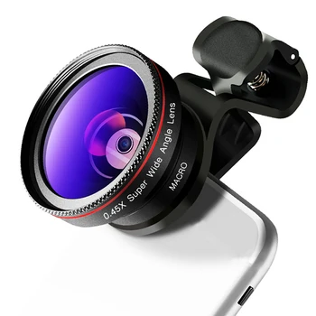 Tūrisma inventārs Āra Sīkrīkus Mobilo Telefonu SLR Objektīvu Super platleņķa Makro divu-in-one Fotogrāfija Selfie Ietekmi Ārējās Ca