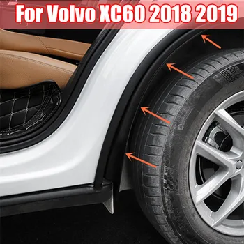 Volvo XC60 Aizmugurējā Riteņa Spārna Mudguard 2018 2019 XC60 Aizmugurējās Durvis Riepas, Dubļu Sargi, Dubļusargi Modifikācijas Auto Acessories 2020