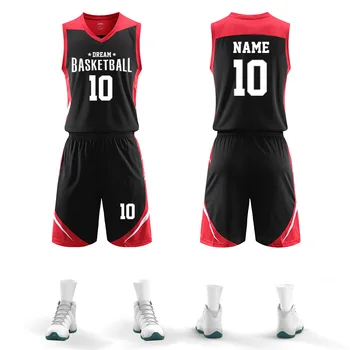 Vīriešu Basketbola Jersey Profesionālās Pasūtījuma Basketbola formas tērpu vīriešiem Ātri Sausas Basketbola drēbes Jaunatnes basketbola sporta