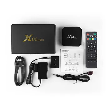X96 Mini Smart TV Box Android 9.0 1G 8G/2G 16.G S905W Quad Core 2.4 G Wifi X96mini 4K SUB Full HD Android TV box
