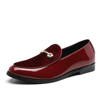 Ādas biznesa zapatos de hombre vestir formālu kleita klasiskās Kurpes vīriešiem Vīriešu Vienu Kāju Uzstādīt Atpūtas modes itālijas brogues